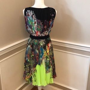Sierra Pleated Cocktail Dress